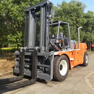 Çin üretimi denge forklift  15 ton 16 ton 17 ton büyük yük kapasitesi dizel forklift CE sertifikası ile