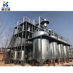 Environmental friendly used engine oil recycling machine / waste oil to base oil distillation plant