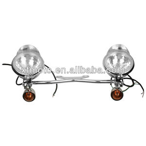 Barra de Luces Intermitentes de Conducción y Giro TCMT XF140604-E para <span class=keywords><strong>Honda</strong></span> <span class=keywords><strong>VT</strong></span> 1100 <span class=keywords><strong>750</strong></span> VTX 1300 <span class=keywords><strong>Shadow</strong></span> - Product Image 1