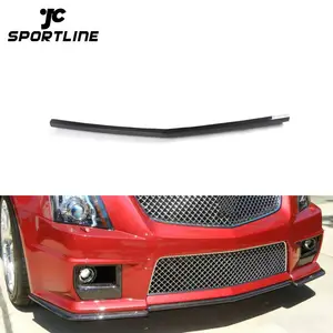 Car Front Spoiler Carbon Fiber Front Centre LipためCadillac CTS V 2013 2014