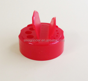 Épices en plastique différents types bouchon à vis en haut flip top bouteille couvercle - Product Image 1