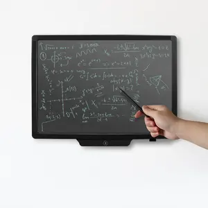 एलसीडी लेखन बोर्ड इलेक्ट्रॉनिक शिक्षण व्हाइटबोर्ड कार्यालय बैठक के लिए 20 इंच ब्लैकबोर्ड डिजिटल ग्राफिक बोर्ड बच्चों के लिए