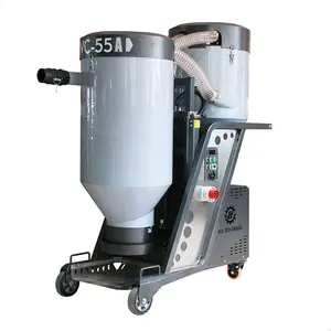 higher performance lower load dust extractor two filtration industrial vacuum dust collector for concrete