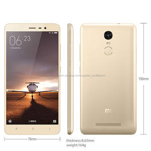 Xiaomi Redmi Nota Prime <span class=keywords><strong>3</strong></span> FDD Teléfono Celular MTK Helio X10 Cuerpo de Metal Octa Core Huella Digital <span class=keywords><strong>2</strong></span>/<span class=keywords><strong>3</strong></span> GB RAM 16/32GB - Product Image 4