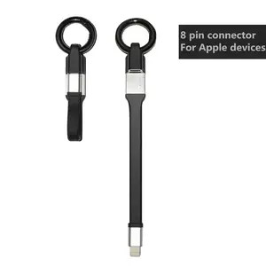 Keychain phong cách 8 pin Truyền Dữ Liệu USB Cable đối với Apple