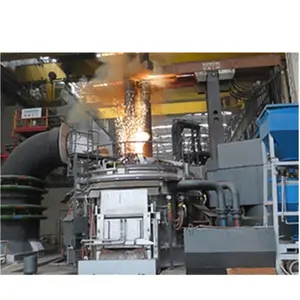 Ore smelting submerged electric arc furnace