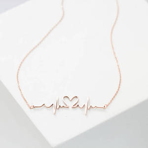 Collar con colgante de plata de ley 925 para recuerdo de bebé - Product Image 3