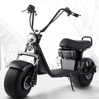 EEC COC Nzita Mini Citycoco 18*9.5 pouces, scooter électrique à 3 roues, moto CityCoco avec 3 sièges