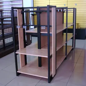 Kệ Siêu Thị Khung Gỗ Và Thép Sản Phẩm Mới 2016 - Product Image 1