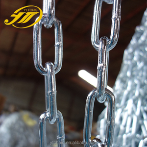ไฟฟ้าชุบสังกะสีที่มีคุณภาพสูง Din763ห่วงโซ่การเชื่อมโยงยาว - Product Image 1