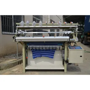 Simple Jacquard 2X1 Rib Collar Knitting Machine Muslim Cap Knitting Machine