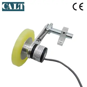 CALT 1000ppr 300 millimetri ruota encoder rotativo con staffa di montaggio in acciaio inox GHW38-G1000BMP526-300