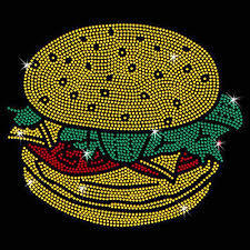 Serie gialla popolare Design Cyrstal Design personalizzato strass Transfer Design ferro su motivo Hot Fix per i <span class=keywords><strong>vestiti</strong></span> - Product Image 6