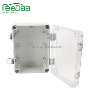 ABS waterproof Junction Box Transparent waterproof Cover /Clear Plastic switch IP67 lowest price waterproof junction box