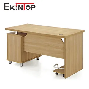 الصين توريد للموظفين المستخدمة طاولة مكتب من الخشب تصميم بسيط مكتب الكمبيوتر