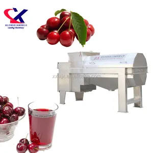 Ideal High Pulping Rate Cherry Juice Machine/ cherry pit removing machine