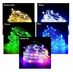 10M 100 <strong>LED</strong> Solar Power Fairy Lamp Copper <strong>Wire</strong> String <strong>Light</strong> Outdoor Garden Christmas Lighting for Party Decor - Product Image 6