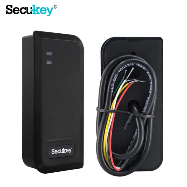 Secukey 13.56 MHz RFID Kaartlezer Standalone Toegangscontrolebeleid Systeem voor 1 Deur