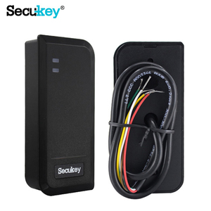 Secueky Nhà Máy Giá ABS Wiegand <span class=keywords><strong>Reader</strong></span> 125Khz em & 13.56MHz <span class=keywords><strong>Mifare</strong></span> NFC <span class=keywords><strong>IC</strong></span> RFID thẻ gần đầu đọc thẻ kiểm soát truy cập - Product Image 2