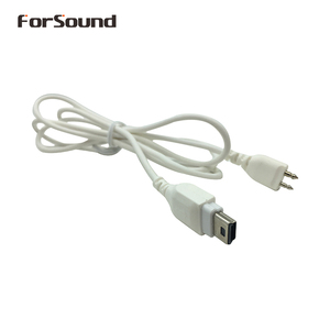 สาย <span class=keywords><strong>Micro</strong></span> USB สำหรับเครื่องช่วยฟังของ Siemens Pockettio ที่สวมใส่ BW