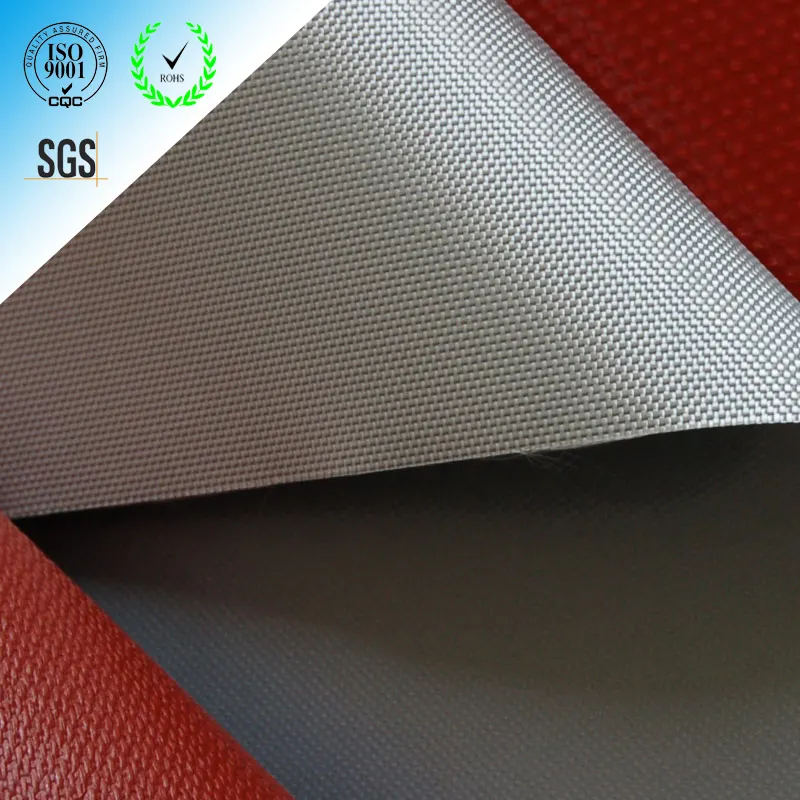 abrasion and chemical resistant silicone coated fiberglass fabric