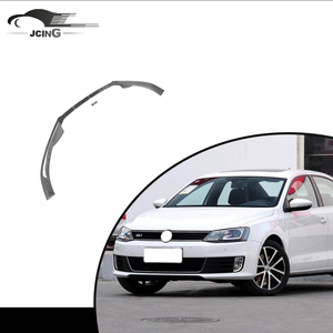 Auto In Fibra di carbonio Paraurti Anteriore Labbro per Volkswagen Jett un MK6 GLI Berlina 4 Porte 2013-2015 - Product Image 1