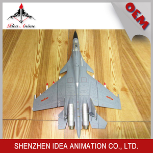 Modelo de gris avión de estilo antiguo de gran escala con proporción de 1:38 de aleación - Product Image 1