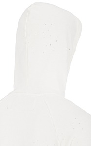 Hombres Ropa Casual Frayed Hem Pullover Goth Allemand 100% Algodón Con Capucha - Product Image 4
