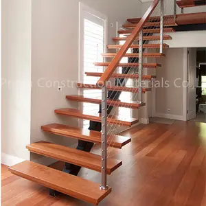 预制金属楼梯住宅直楼梯出售