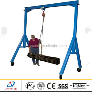 500kg 간단한 구조 휴대 <span class=keywords><strong>DIY</strong></span> 갠트리 크레인 - Product Image 3