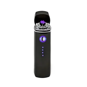 New Private Model Triple Arc Lighter Rechargeable Plasma USB Electric Lighter for Cigar