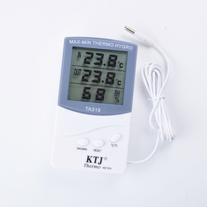 Mestek-TA318 hygromètre numérique, Mini-mètre <span class=keywords><strong>avec</strong></span> affichage numérique, <span class=keywords><strong>humidité</strong></span>, température, <span class=keywords><strong>thermomètre</strong></span> et sonde - Product Image 1