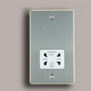 13A british standard bathroom shaver socket for hotel