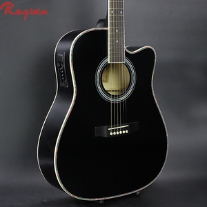 Ucuz çin elektro gitar 41 inç akustik elektro gitar kiti Vintage <span class=keywords><strong>Sunburst</strong></span> 39 inç akustik gitar - Product Image 6