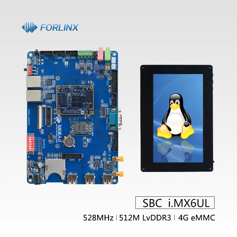 I. MX6UL Cortex-A7 Embedded Linux Systeem Moederbord Met 4.3 ''Resistive Lcd Touch Screen