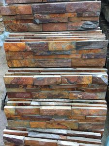 Revestimiento de pared Exterior de <span class=keywords><strong>piedra</strong></span> de suministro de fábrica, <span class=keywords><strong>precio</strong></span> barato <span class=keywords><strong>piedra</strong></span> de cultivo de pizarra Natural/ - Product Image 3