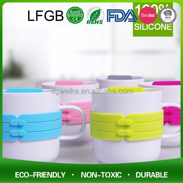 Силиконовый чехол чашки, силиконовые чашки рукава, подстаканник с заводская цена