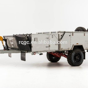 Lớn Hơn Về Phía Trước Gấp Camper Trailer Với Trượt Vua Giường Trên Lưng Cho Gia Đình - Product Image 1