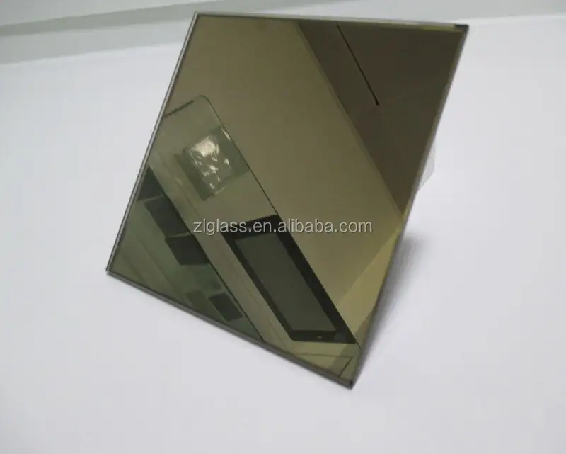 Zeitgenössische Top verkaufen schwarz beschichtetes Titan Spiegelglas