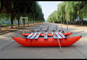 2025 thiết kế mới Inflatable Float Ống câu cá có thể gập lại Thuyền phao để bán nóng - Product Image 2