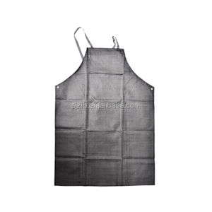 Amarillo de PVC/poliéster impermeable y a prueba de aceite Delantales para adultos - Product Image 3