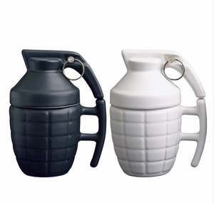 UCHOME 크리 에이 티브 수류탄 컵 폭탄 세라믹 컵 수류탄 세라믹 머그잔 - Product Image 2