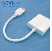 Servicio OEM Cable Adaptador HDMI a VGA 1080p HDMI Macho a VGA Hembra con Amplio Stock