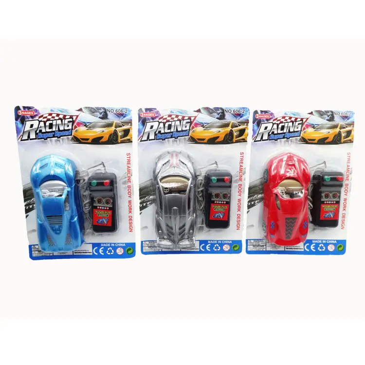 Toptan ucuz çocuklar uzaktan kumanda oyuncak arabalar çocuk çocuk oyuncakları 2 yollu tel kumanda oyuncak araba oyun simülatörü araba yarışı