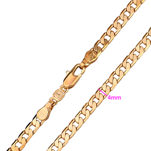 41027 all'ingrosso popolare gioielli design semplice hip hop stile <span class=keywords><strong>catena</strong></span> d'oro <span class=keywords><strong>collana</strong></span> - Product Image 2