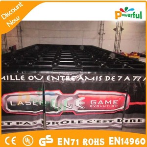 Nuevo diseño de <span class=keywords><strong>castillo</strong></span> inflable grande laberinto, inflable laser arena para adultos y niños - Product Image 4