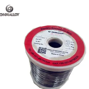 High quality soft OCr25Al5 fecral resistance heating wire for furnace