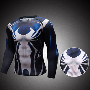 Magliette sportive in Spandex di poliestere ad asciugatura rapida Cody Lundin magliette stampate con supereroi <span class=keywords><strong>Anime</strong></span> 3D - Product Image 4