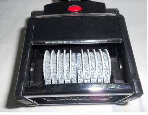 Marco <span class=keywords><strong>de</strong></span> Metal cinturón <span class=keywords><strong>sello</strong></span> <span class=keywords><strong>digital</strong></span> <span class=keywords><strong>de</strong></span> N-210 palabra altura 5mm10 dígitos <span class=keywords><strong>sello</strong></span> ajustable Número <span class=keywords><strong>de</strong></span> auto-entintado <span class=keywords><strong>sello</strong></span> - Product Image 3