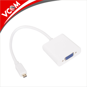 <span class=keywords><strong>Micro</strong></span> <span class=keywords><strong>HDMI</strong></span> Mâle vers <span class=keywords><strong>VGA</strong></span> Femelle Video Converter Câble <span class=keywords><strong>Adaptateur</strong></span> pour PC Portable DVD HDTV TV - Product Image 1